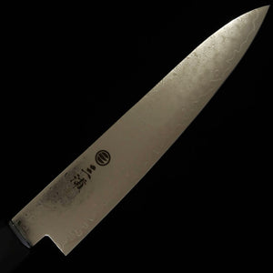 MIURA petty Damasco 33 capas mango octogonal laminado rojo (150 mm)