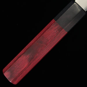 MIURA petty Damasco 33 capas mango octogonal laminado rojo (150 mm)
