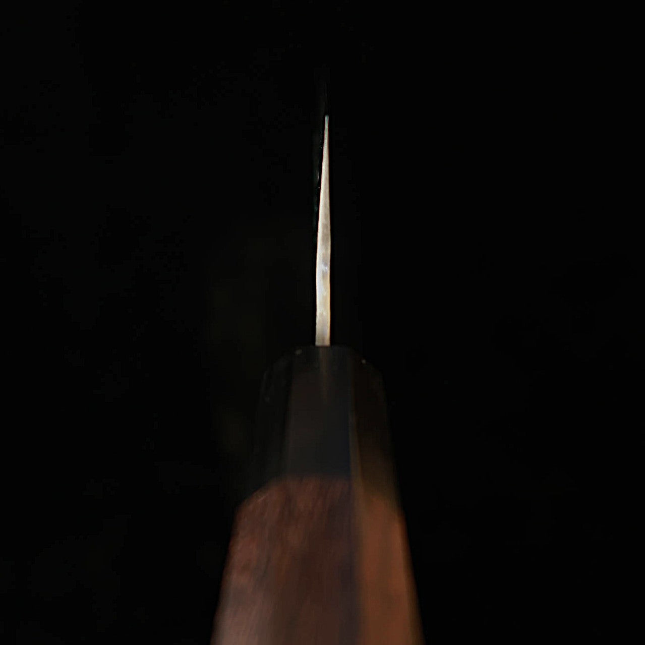 二唐刃物鍛造所NIGARA 文化 SG STRIX 鎚目 ダマスカス 紫檀柄 (180mm)