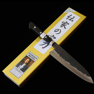 藤原照康 TERUYASU FUJIWARA 伝家の宝刀 指切り付 青紙スーパー 牛刀 (180mm)