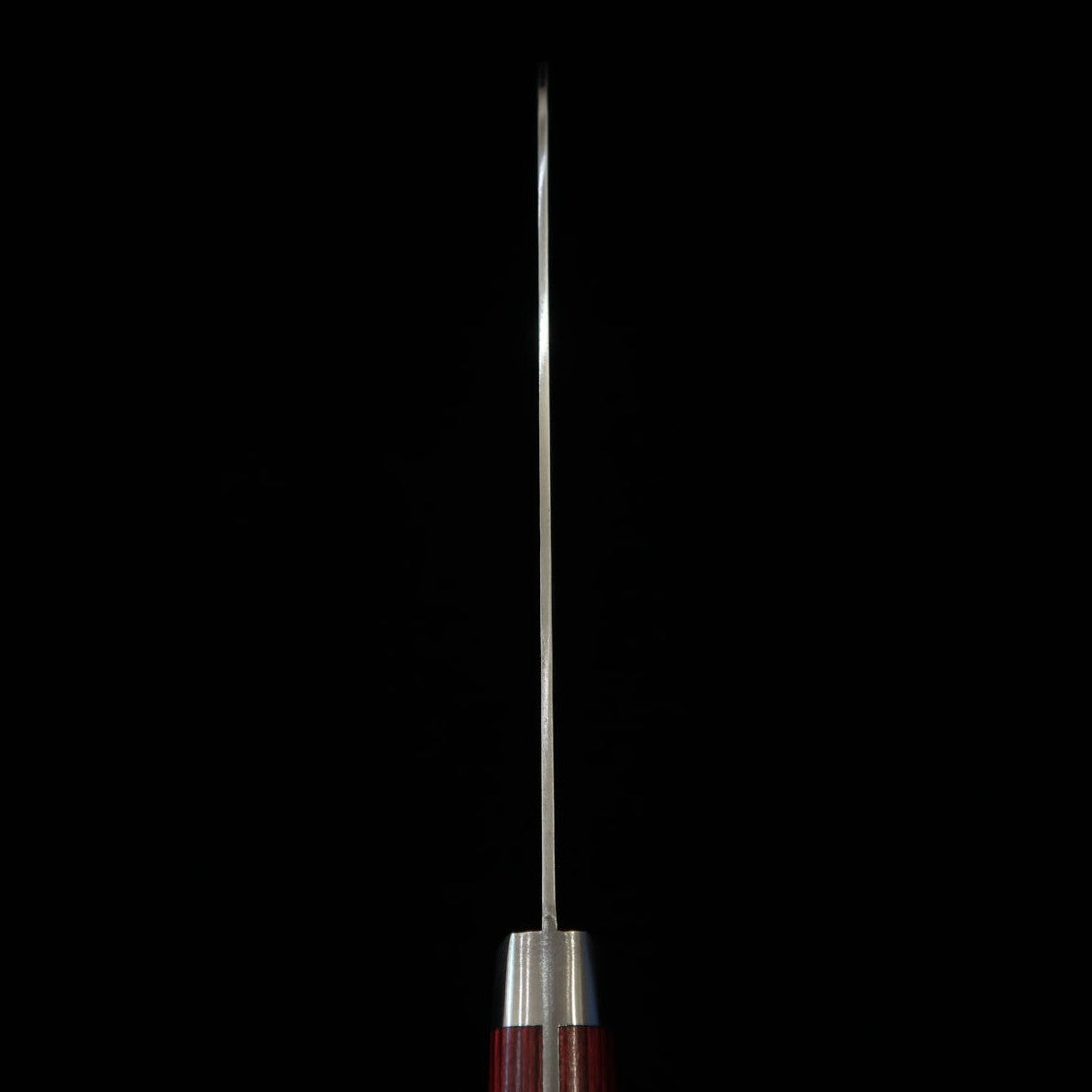 Miura MIURA Santoku V1 Martelée Manche rouge (165 mm)