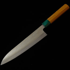 STYLE-K Kurosaki Makoto - Kodama - Gyuto VG10W Damasco cabo de olmo japonês (210 mm)
