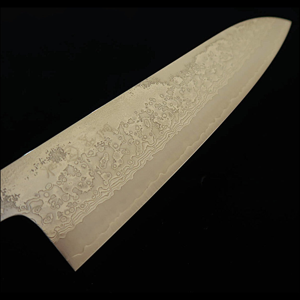 STYLE-K Kurosaki Makoto - Kodama - Gyuto VG10W Damasco cabo de olmo japonês (210 mm)
