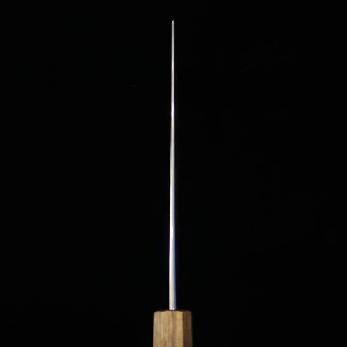 HADO Nakiri Sumi Shirogami No. 2 Oak Black Fuki-urushi Handle (165mm)