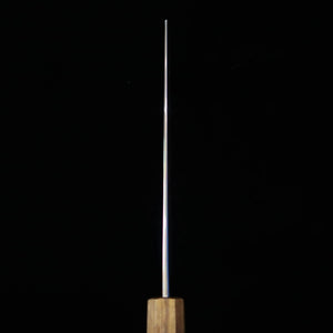 HADO Nakiri Sumi Shirogami No. 2 Oak Black Fuki-urushi Handle (165mm)