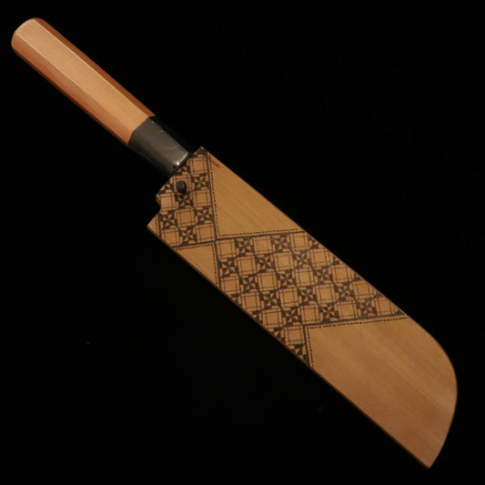 Kamagata Usuba SUISIN Ginsan No. 3, Magnolia Sheath - Reiran Obi - (180mm)