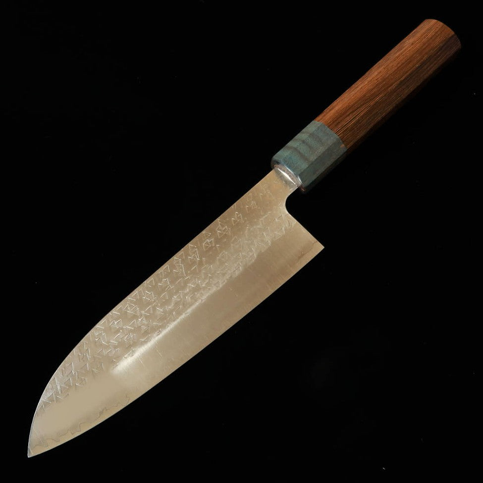 MIURA Miura Fubuki Santoku SG2 martelada cabo de pau-ferro/kaisei (170 mm)