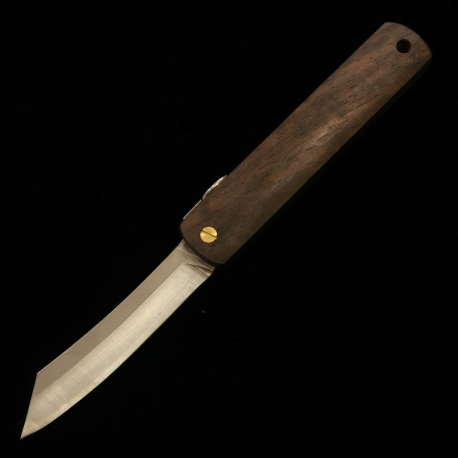 HIGONOKAMI Japanese Folding Knife VG10 Black Persimmon (70mm)