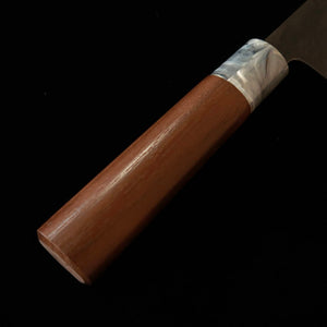 Couteau Nakiri Bunka Miwa Hamono, Acier Aogami 1, Manche en Noyer (170 mm)