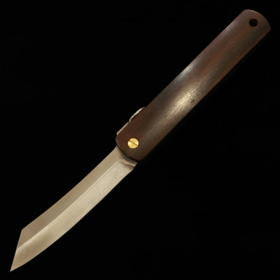 Nagao Kanekoma Seisakusho 永尾かね駒製作所 KANEKOMA 【Serie Woody】Higonokami VG10, ébano (70 mm)
