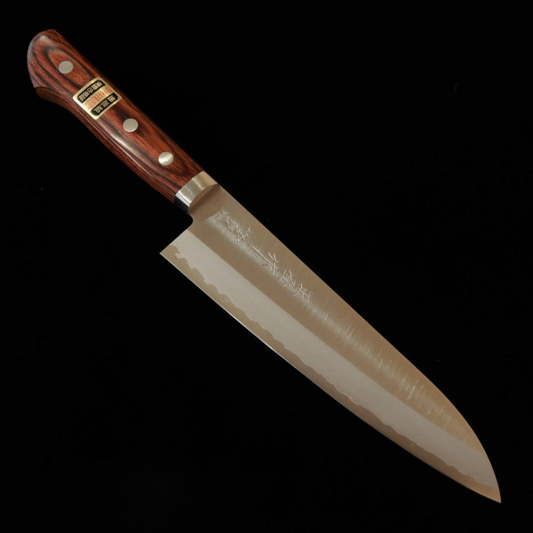 Masazumi gyuto tipo espada, VG10 Gold, con virola metálica CV-602 (180 mm)