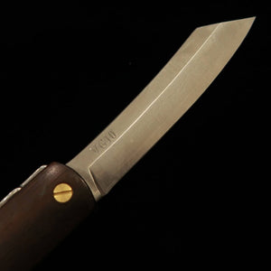Nagao Kanekoma Seisakusho 永尾かね駒製作所 KANEKOMA 【Serie Woody】Higonokami VG10, ébano (70 mm)