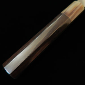 Suisin by Yoshikazu Ikeda Aogami No. 2, Honyaki, Fuguhiki, with Black ebony octagonal handle and Paulownia sheath (270mm)