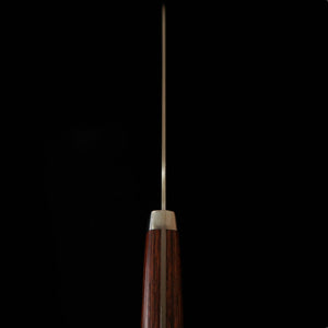 正澄　剣型牛刀　V金10ゴールド　口金付 CV-602　（180mm）
