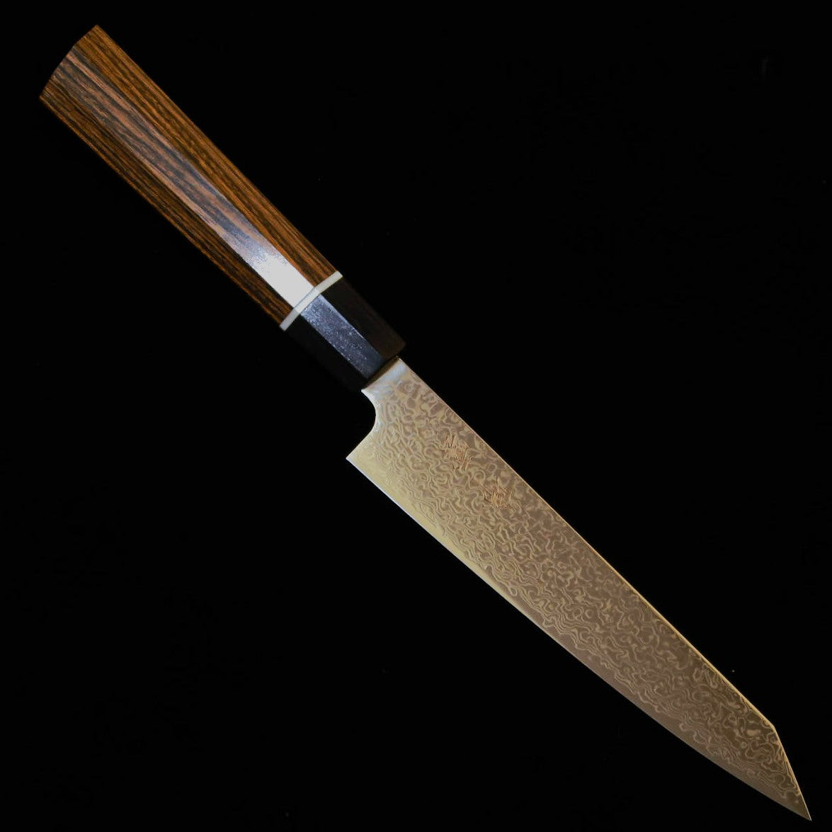 Seki Kanetsugu ZUIUN Petty SG2 Damascus Laminated Reinforced Heptagonal Handle (150mm)