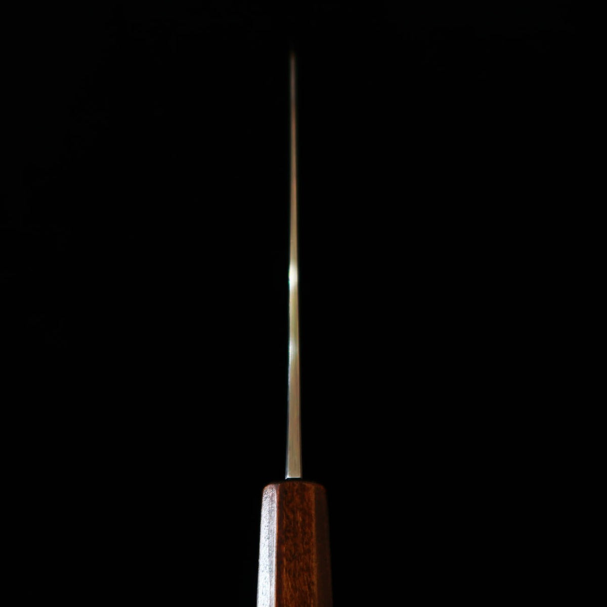 Kagekiyo KAGEKIYO Aço Aoichi Damasco, Wa-Gyuto preto laqueado (210 mm/240 mm)