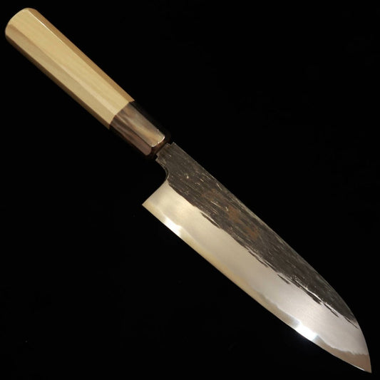 Santoku SUISIN por Kenji Togashi kurouchi Shirogami Nº2 (180 mm)