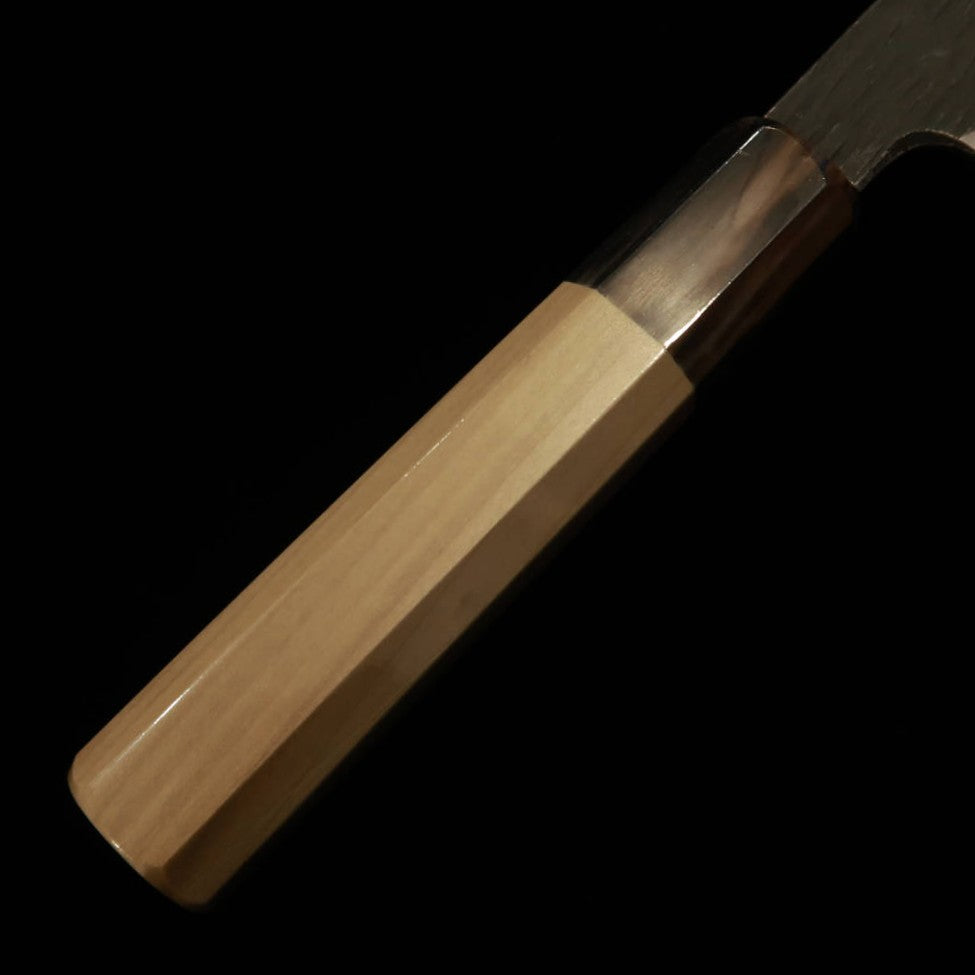 SUISIN Santoku Kenji Togashi's Kurouchi Series Shirogami No. 2 (180mm)