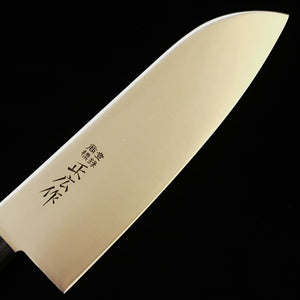 MASAHIRO Masahiro Santoku inox, cabo redondo em madeira laminada reforçada (165 mm)