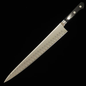Sujihiki MISONO Aço molibdênio Cabo de Compensado Preto (240/270mm)