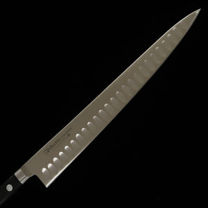 Sujihiki MISONO Aço molibdênio Cabo de Compensado Preto (240/270mm)