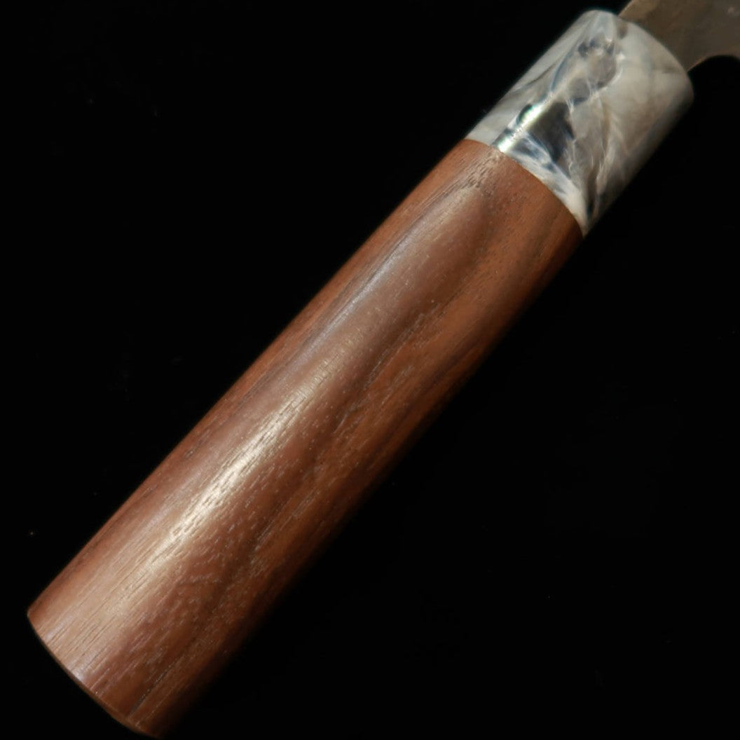 三輪刃物MIWAHAMONO 菜切三徳型 青紙一号 胡桃柄（165mm)