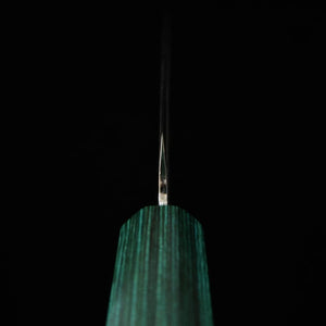 STYLE-K Kurosaki Makoto’s Kodama, VG10W Damascus Petty with Zelkova Handle (150mm)