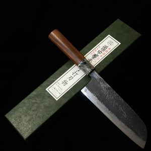 三輪刃物MIWAHAMONO 菜切三徳型 青紙一号 胡桃柄（165mm)
