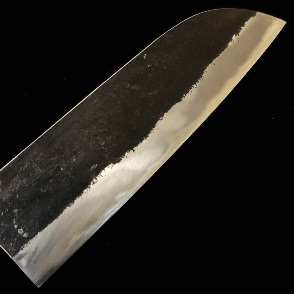 MIWAHAMONO Mini Santoku Aogami No. 1 Steel with Keyaki Handle (145mm)
