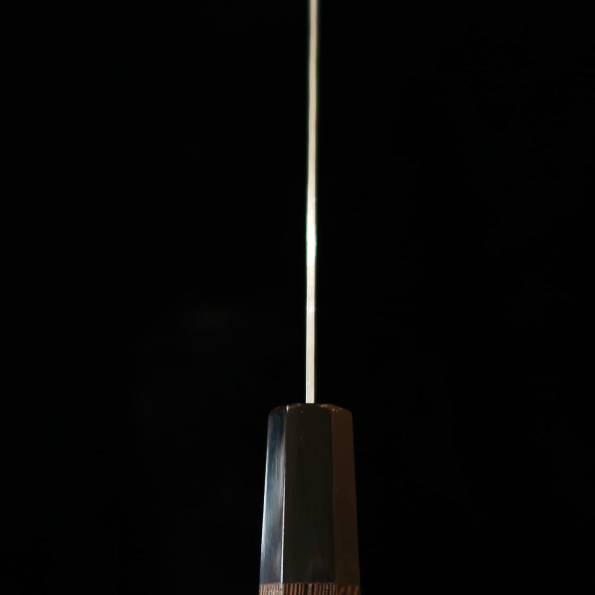 Hatsukokoro Ginrei Ginsan Nashiji Kiritsuke Santoku Wenge Handle (175mm)