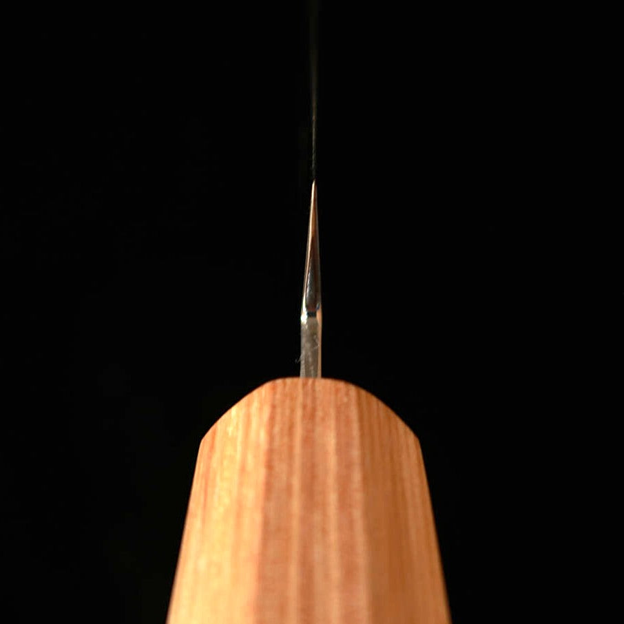 V.ROAD Noushu Masatsune Petty VG10 martilleado, Damasco de 33 capas, mango laminado reforzado blanco × blanco (150 mm)