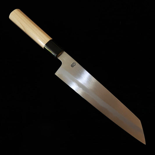 堺菊守SAKAIKIKUMORI 菊月 霞 切付牛刀 白紙二号 朴八角柄（210/240mm）