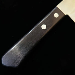 MIURA santoku DP Gold damasco cabo de laminado preto (170 mm)