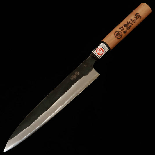 Yanagiba Ryoba IKENAMI HAMONO  Shirogami nº 1 cabo Sakura (210mm)