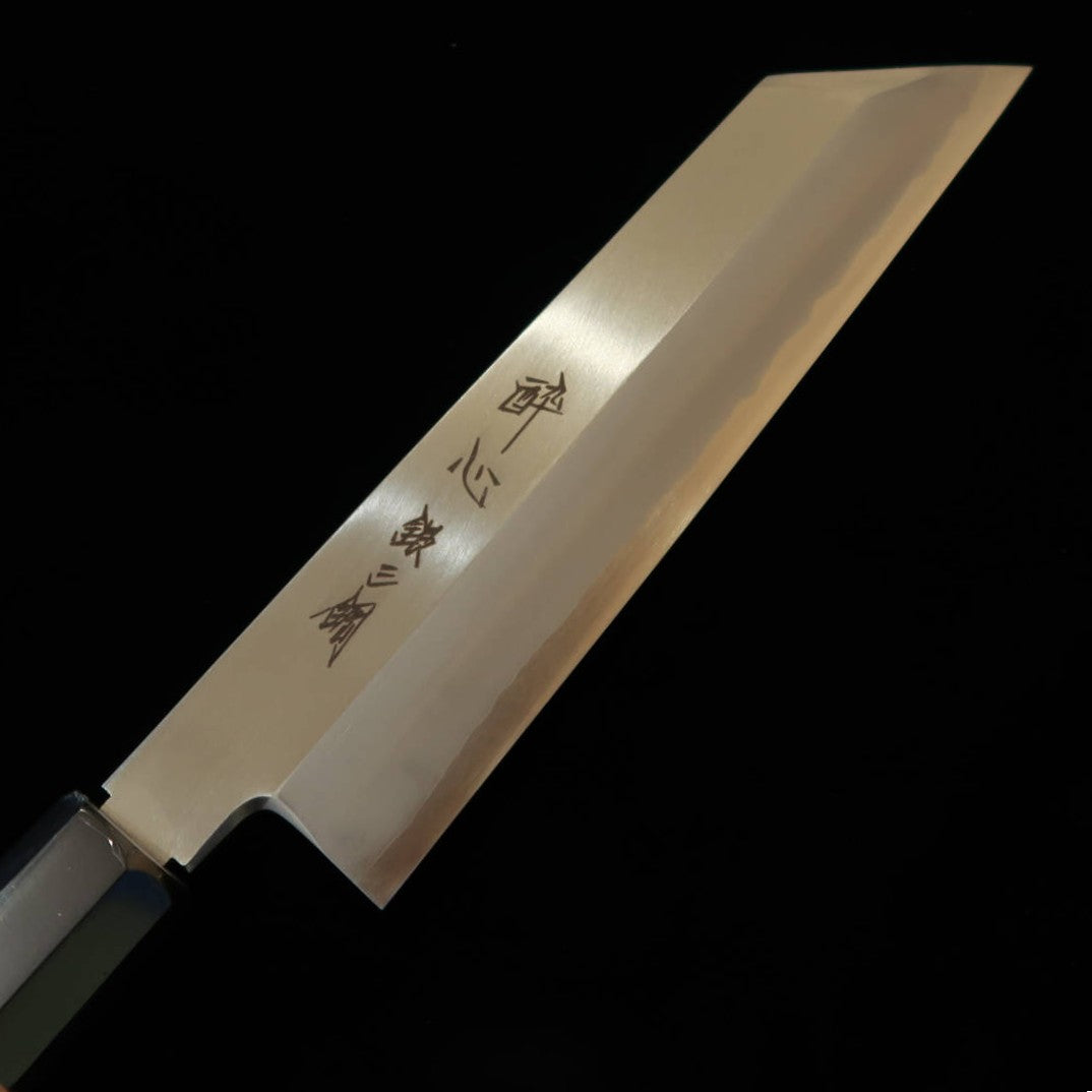 SUISIN Suisin Mukimono Gin-3, finition kasumi, manche en if (210 mm)