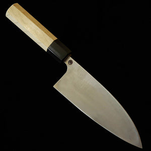 MIURA Deba, Left-handed, Ginsan Steel with Octagonal Buffalo Horn Handle (150-180mm)