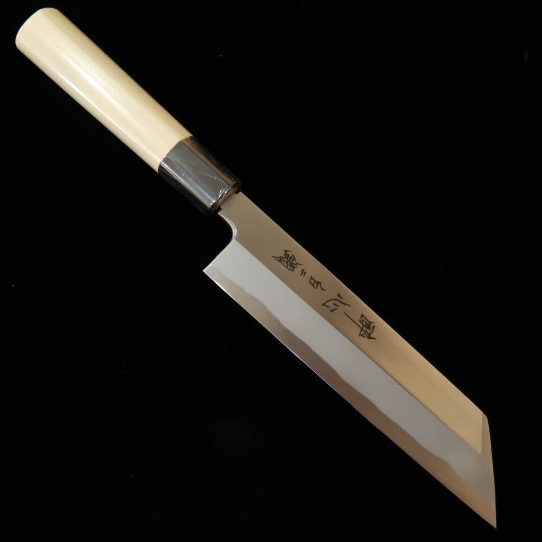SUISIN Mukimono acero Shirogami nº2, acabado Kasumi, mango de magnolia tipo castaña (180 mm)
