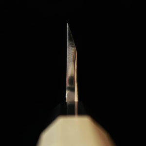 MIURA Deba, Left-handed, Ginsan Steel with Octagonal Buffalo Horn Handle (150-180mm)