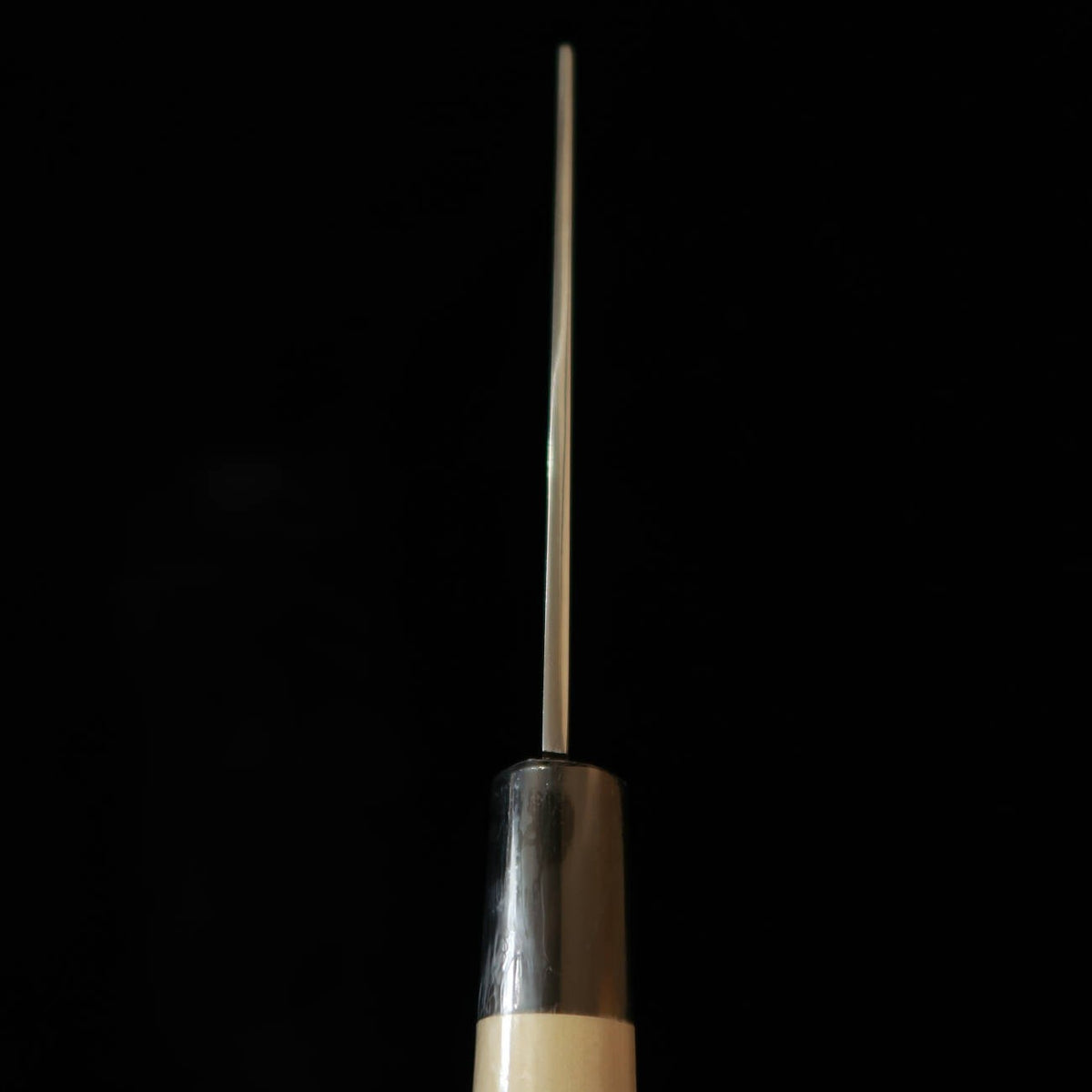 SUISIN mukimono, Aogami #2, finition kasumi, manche en magnolia forme châtaigne (180 mm)