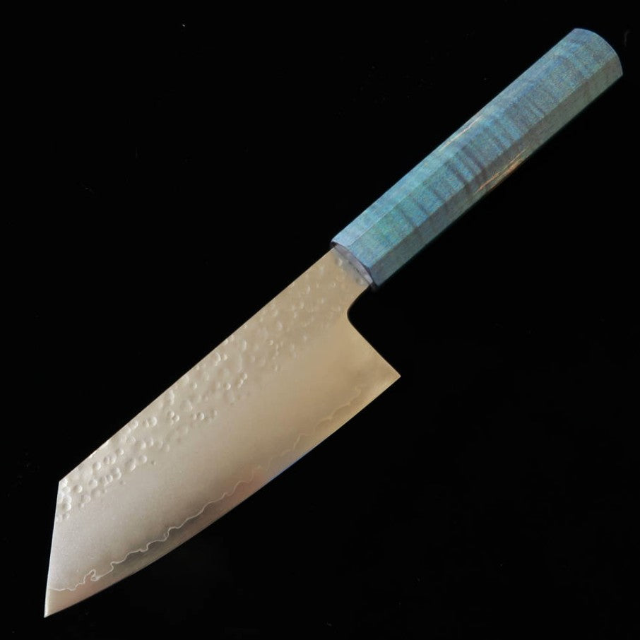 HADO Petty, Shiosai series, VG10, Hammered finish with Stabilized Wood Handle (135mm)