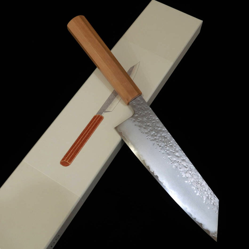 HADO Bunka, Shiosai, VG10, Hammered with Olivewood Handle (180mm)