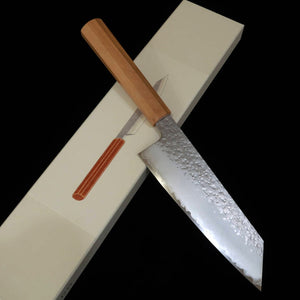 HADO Bunka, Shiosai, VG10, Hammered with Olivewood Handle (180mm)