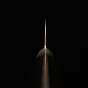 Miura Gyuto VG10 Gold martelado com cabo de compósito preto (210mm)