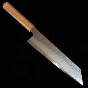 HADO Shiosai, Gyuto, Hammered finish with Olive wood handle (210mm)