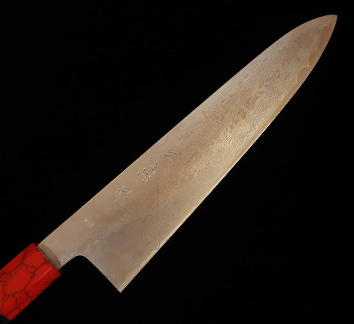 Miura Obidama Gyuto VG10 Damas manche custom (240 mm)
