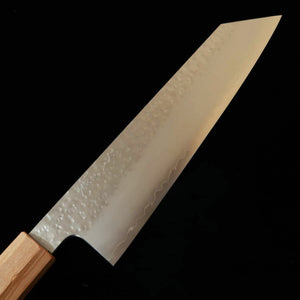 刃道 HADO 潮騒 切付牛刀 VG10 鎚目 オリーブ柄 (210mm)
