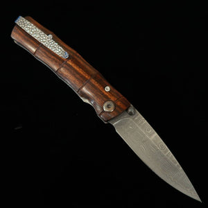 Mcusta Shinra Emotion Series Bamboo Damascus VG-10 Ironwood MC-0074DI - (71mm)