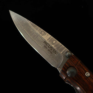 Mcusta Shinra Emotion Series Bamboo Damascus VG-10 Ironwood MC-0074DI - (71mm)