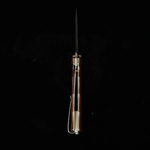 Mcusta Shinra Emotion Series Bamboo Damascus VG-10 Ironwood MC-0074DI - (71mm)