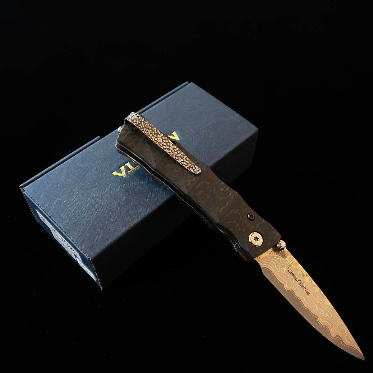 MCUSTA 25th Limited Hadou, mango de fibra de carbono, MC-33C FGB&G